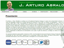 Tablet Screenshot of abraldes.org